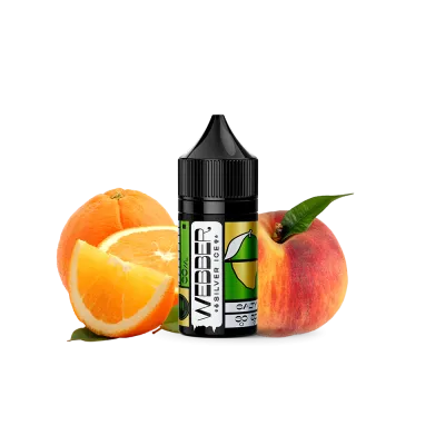 Рідина Webber Silver Ice Orange Peach (Апельсин Персик, 50 мг, 30 мл) 20363 - фото інтернет-магазина Кальянер