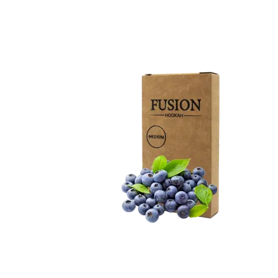 Тютюн Fusion Medium Blueberry (Чорниця, 100 г)   3691 - фото інтернет-магазина Кальянер
