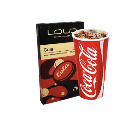Тютюн Loud Cola (Кола, 100 г)   8273 - фото інтернет-магазина Кальянер