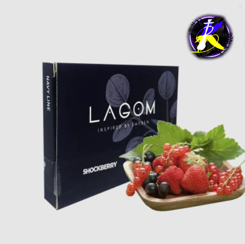 Тютюн Lagom Navy Shockberry (Кислі Ягоди, 40 г) 22461 - фото інтернет-магазина Кальянер