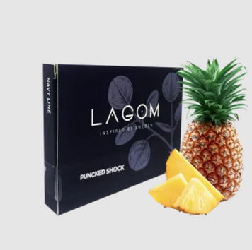 Тютюн Lagom Navy Puncked Shock (Ананас, 40 г) 22459 - фото інтернет-магазина Кальянер