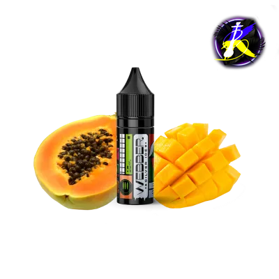 Рідина Webber Silver Ice Mango Papaya (Манго Папайя, 50 мг, 15 мл) 20357 - фото інтернет-магазина Кальянер