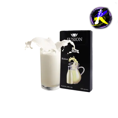 Табак Fusion Medium Milk (Молоко, 100 г)   3798 - фото интернет-магазина Кальянер