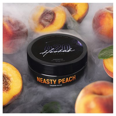 Тютюн 420 Neasty Peach (Персик, 100 г) 2617 - фото інтернет-магазина Кальянер