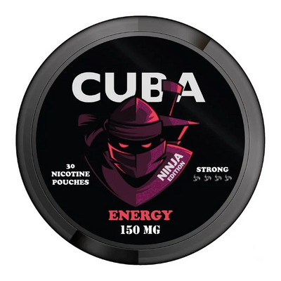 Снюс Cuba Ninja Energy 150 мг 545422 - фото интернет-магазина Кальянер