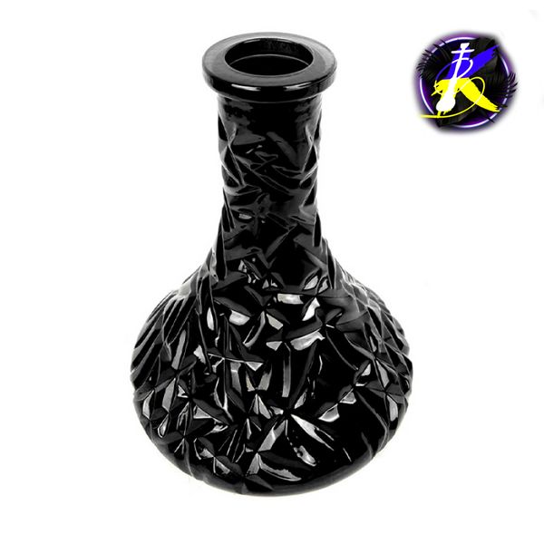 Колба KOHANA Craft Crystal Black 25,5 см 74825048 - фото інтернет-магазина Кальянер