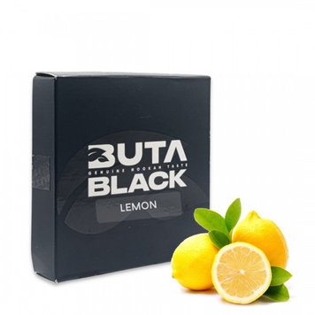 Тютюн Buta Black Line Lemon (Лимон) 100 г 4376 - фото інтернет-магазина Кальянер