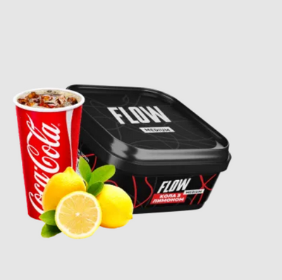 Тютюн Flow Кола з лимоном (250 г) 22761 - фото інтернет-магазина Кальянер
