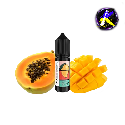 Рідина Webber Salt Mango Papaya (Манго Папайя, 50 мг, 15 мл) 20457 - фото інтернет-магазина Кальянер