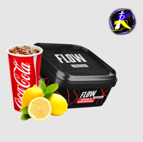 Табак Flow Кола с лимоном (250 г) 22761 - фото интернет-магазина Кальянер