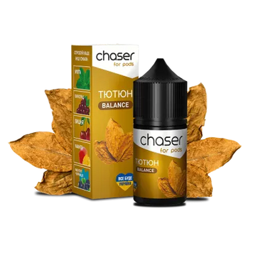 Рідина Chaser Tobacco Balance (Тютюн, 15 мг, 30 мл) 81213 - фото інтернет-магазина Кальянер