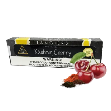 Тютюн Tangiers Noir Kashmir Cherry (Кашмір Черрі, 250 г) Чорна упаковка   21699 - фото інтернет-магазина Кальянер