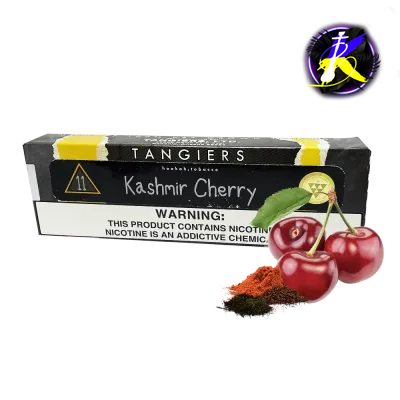 Тютюн Tangiers Noir Kashmir Cherry (Кашмір Черрі, 250 г) Чорна упаковка   21699 - фото інтернет-магазина Кальянер