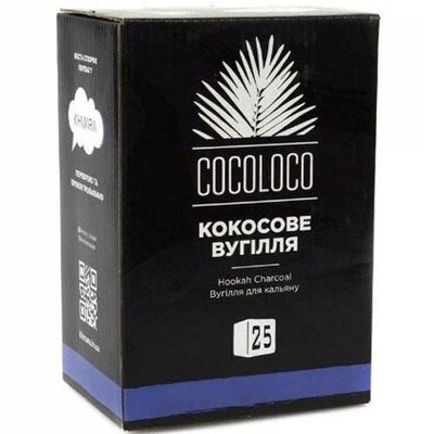Кокосове вугілля Khmara Cocoloco 1 кг 2914 - фото интернет-магазина Кальянер