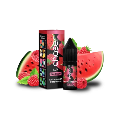 Жидкость Chaser Lux Watermelon Raspberry Balance (Арбуз Малина, 65 мг, 11 мл) 21298 - фото интернет-магазина Кальянер