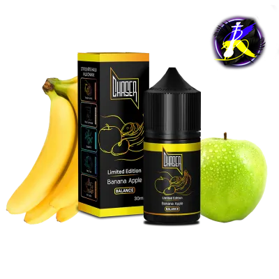 Рідина Chaser Black Banana Apple Limited Balance (Банан Яблуко, 60 мг, 30 мл) 21825 - фото інтернет-магазина Кальянер