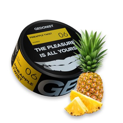 Табак Gedonist Pineapple twist (Ананас, 100 г) 21929 - фото интернет-магазина Кальянер