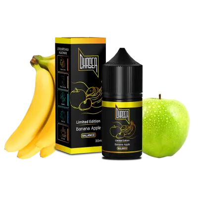 Жидкость Chaser Black Banana Apple Limited Balance (Банан Яблоко, 60 мг, 30 мл) 21825 - фото интернет-магазина Кальянер