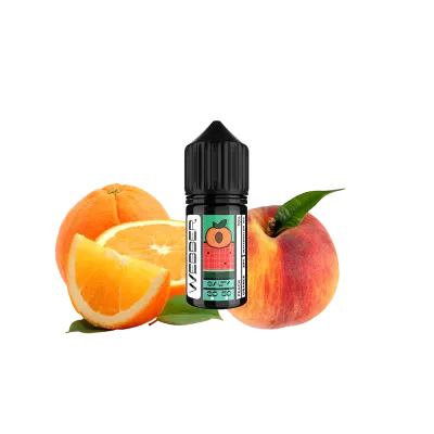 Жидкость Webber Salt Orange Peach (Апельсин Персик, 50 мг, 30 мл) 20462 - фото интернет-магазина Кальянер