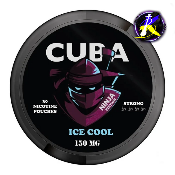 Снюс Cuba Ninja Ice Cool 150 мг 373573 - фото інтернет-магазина Кальянер