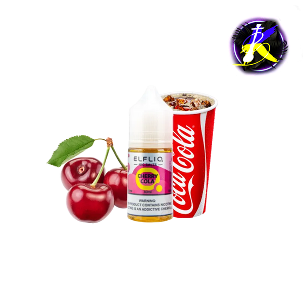 Рідина Elfliq Cherry cola (Вишнева кола, 50 мг, 30 мл) 21065 - фото інтернет-магазина Кальянер