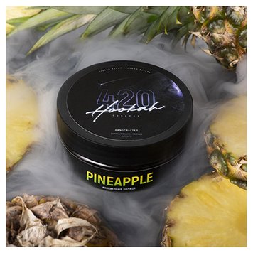 Тютюн 420 Pineapple (Ананас, 100 г) 1846 - фото інтернет-магазина Кальянер