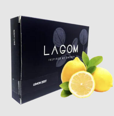 Табак Lagom Navy Lemon Zest (Лимон, 200 г) 22484 - фото интернет-магазина Кальянер