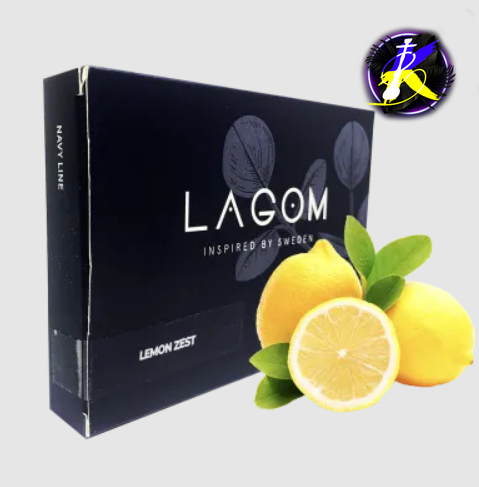 Тютюн Lagom Navy Lemon Zest (Лимон, 200 г) 22484 - фото інтернет-магазина Кальянер