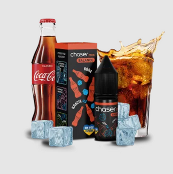 Рідина Chaser Mix Cola Ice Balance (Кола Льод, 50 мг, 10 мл) 20830 - фото інтернет-магазина Кальянер