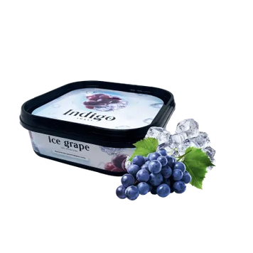 Кальянна чайна суміш Indigo Smoke Ice grape (Айс виноград, 100 г)   9685 - фото інтернет-магазина Кальянер