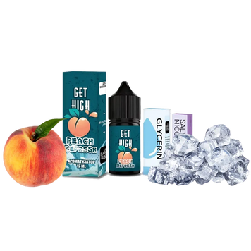 Набор для самозамеса Get High Peach Refresh (Пич Рефреш, 50 мг, 30 мл)