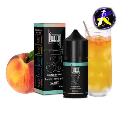 Рідина Chaser Black Peach Lemonade Limited Balance (Персиковий лимонад, 60 мг, 30 мл) 21835 - фото інтернет-магазина Кальянер