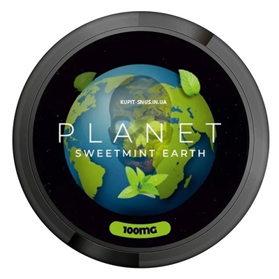 Снюс Planet Sweet Mint Earth 100 мг 537353 - фото інтернет-магазина Кальянер