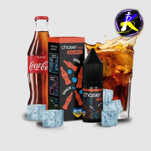 Рідина Chaser Mix Cola Ice Balance (Кола Льод, 50 мг, 10 мл) 20830 - фото інтернет-магазина Кальянер