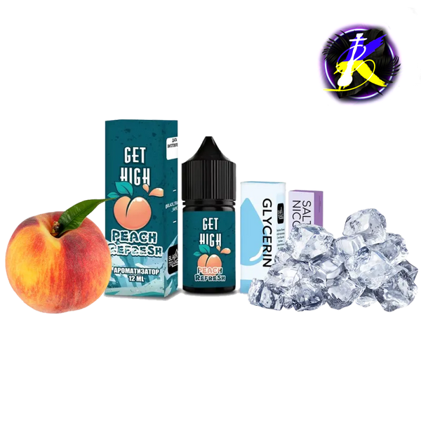 Набір для самозамісу Get High Peach Refresh (Піч Рефреш, 50 мг, 30 мл)