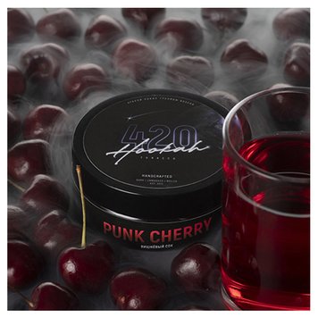 Тютюн 420 Punk Cherry (Вишня, 40 г) 18134 - фото інтернет-магазина Кальянер