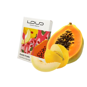 Тютюн Loud Light Exotic fruits (Екзотичні фрукти, 50 г)   21368 - фото інтернет-магазина Кальянер