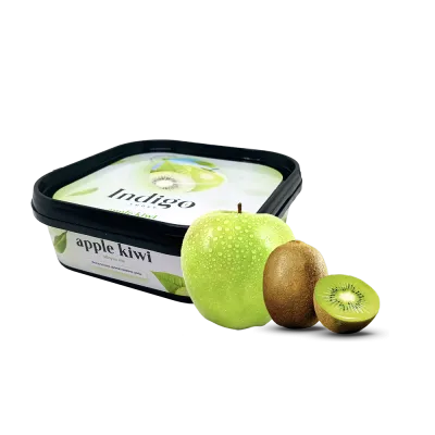 Кальянна чайна суміш Indigo Smoke Apple kiwi (Яблуко ківі, 100 г)   9675 - фото інтернет-магазина Кальянер