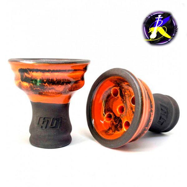 Чаша 420 Bowls Uranum Volcano Baby Orange + Тютюн 420 Тютюн 420 Манговий смузі 3257 - фото интернет-магазина Кальянер