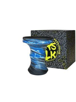 Чаша Personalka Bowl Blue White (синьо-біла) kb003 - фото інтернет-магазина Кальянер