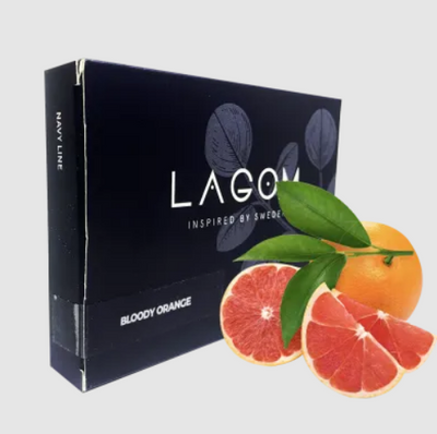 Тютюн Lagom Navy Bloody Orange (Сицилійський Апельсин, 200 г) 22475 - фото інтернет-магазина Кальянер