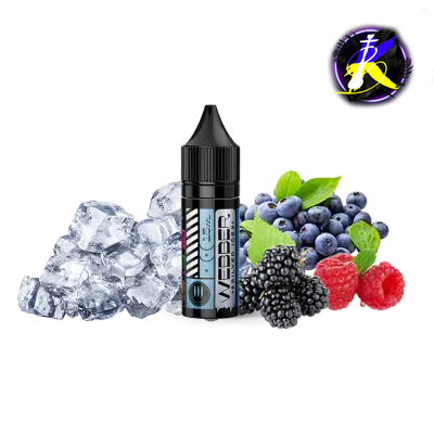 Рідина Webber Silver Ice Berry Mix Cooler (Ягідний Мікс із холодом, 50 мг, 15 мл) 20359 - фото інтернет-магазина Кальянер