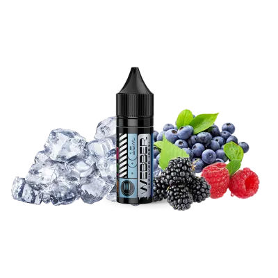 Жидкость Webber Silver Ice Berry Mix Cooler (Ягодный Микс с холодом, 50 мг, 15 мл) 20359 - фото интернет-магазина Кальянер
