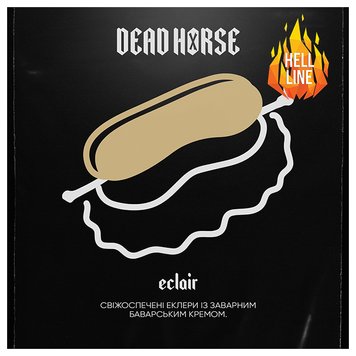 Тютюн Dead Horse Eclair (Еклер, 50 г) 9373 - фото інтернет-магазина Кальянер