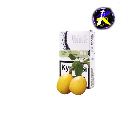 Табак Black&White Marrula fruit (марулла сливки цитрусовые, 40 г)   9860 - фото интернет-магазина Кальянер
