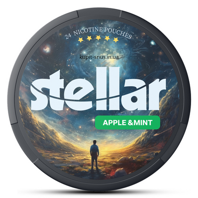 Снюс Stellar Apple Mint 8595 - фото інтернет-магазина Кальянер