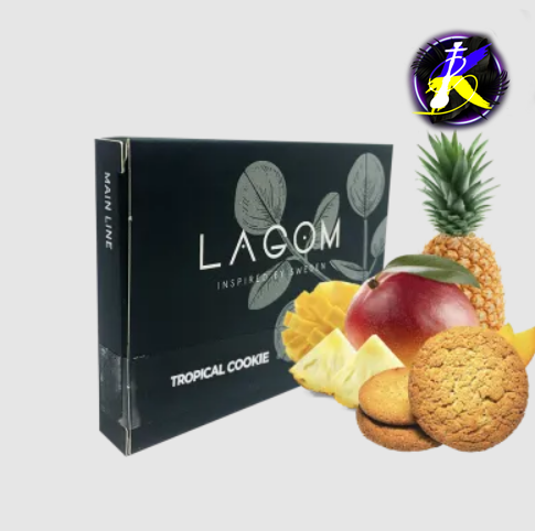 Тютюн Lagom Main Tropical Cookie (Тропічне Печиво, 40 г) 22520 - фото інтернет-магазина Кальянер