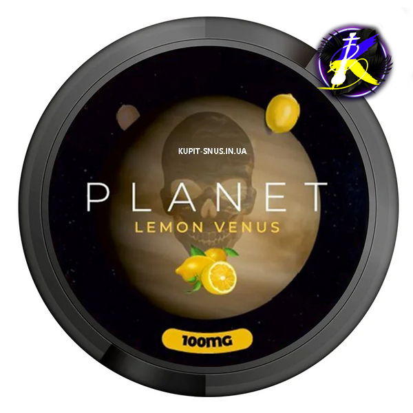 Снюс Planet Lemon Venus 100 мг 89579 - фото интернет-магазина Кальянер