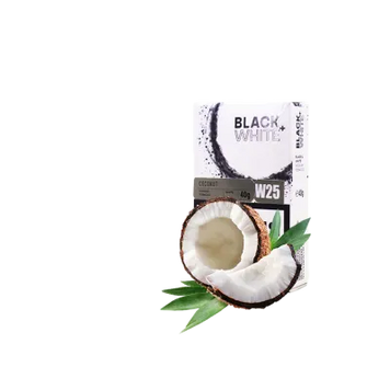 Тютюн Black&White Coconut (кокос, 40 г)   9874 - фото інтернет-магазина Кальянер