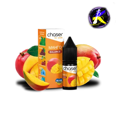 Рідина Chaser Mango Balance (Манго, 60 мг, 10 мл) 21911 - фото інтернет-магазина Кальянер